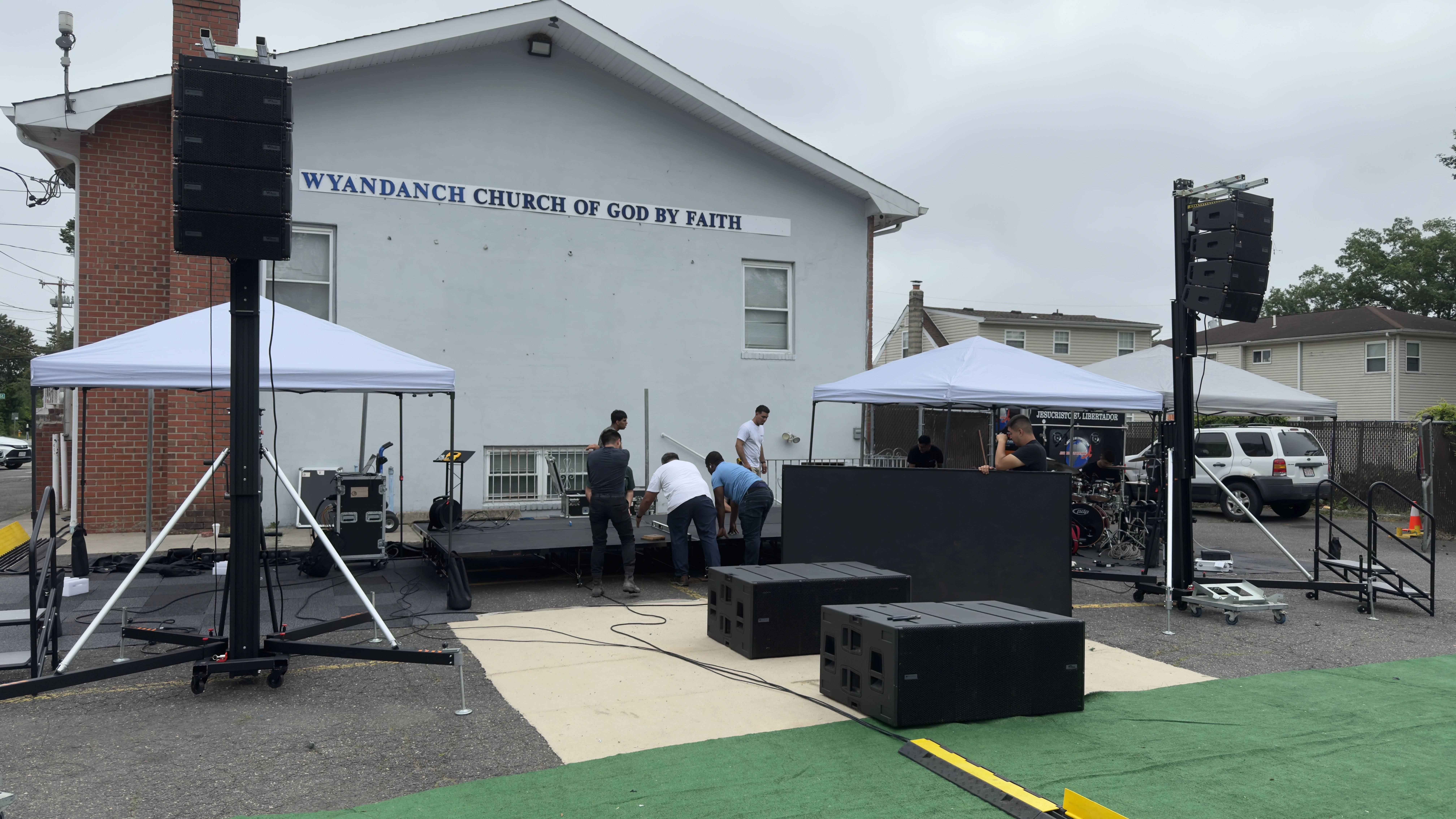 Live Event Audio Setup